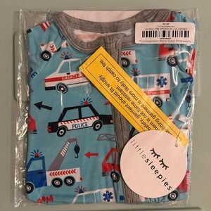 COPY - Little Sleepies To The Rescue Shorty Zippy 12-18m